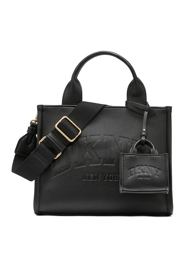 Geanta din piele ecologica cu bareta de umar Hadlee - Negru