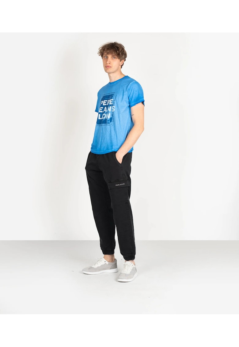 Pepe Jeans Pantaloni cargo cu talie ajustabila -