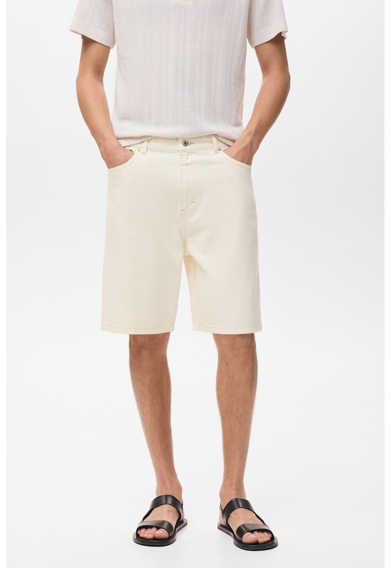 Bermude relaxed fit de denim