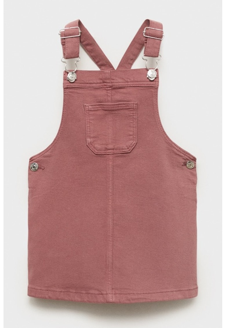 Sarafan de denim cu buzunar