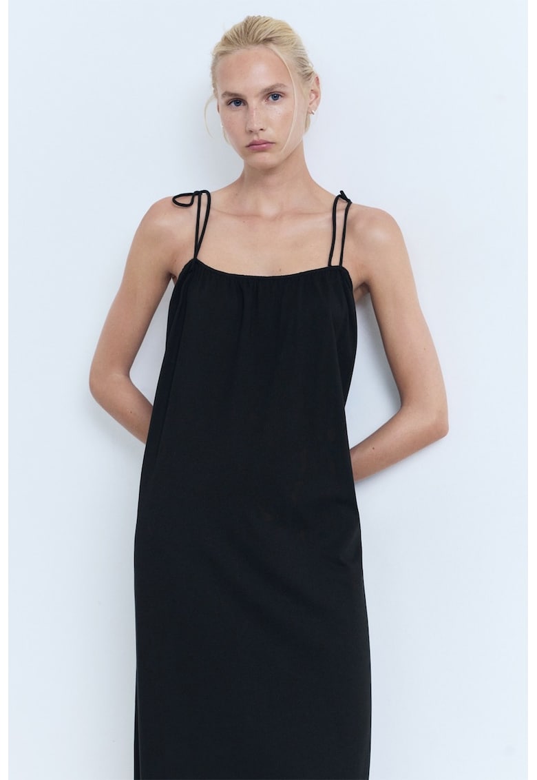 Rochie lunga fara maneci