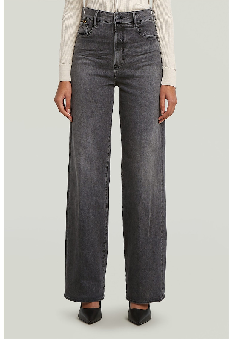 Blugi cu croiala ampla - Gri inchis