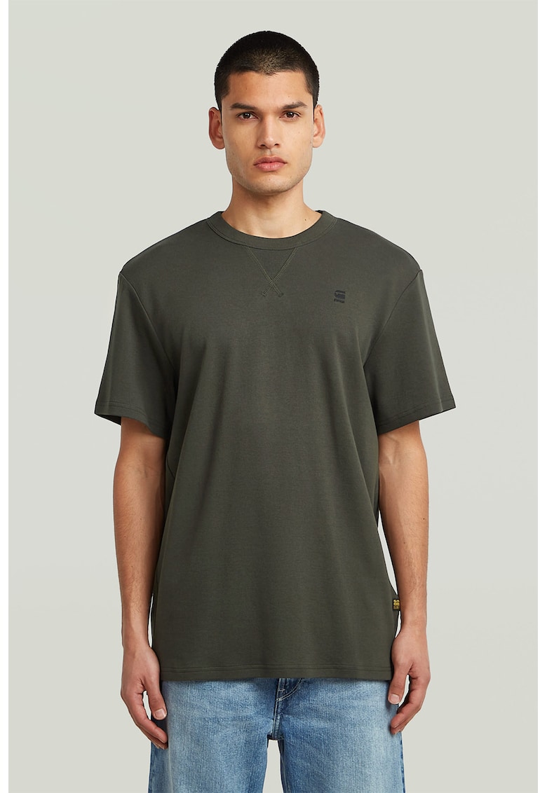 Tricou din bumbac organic Nifous - Gri inchis