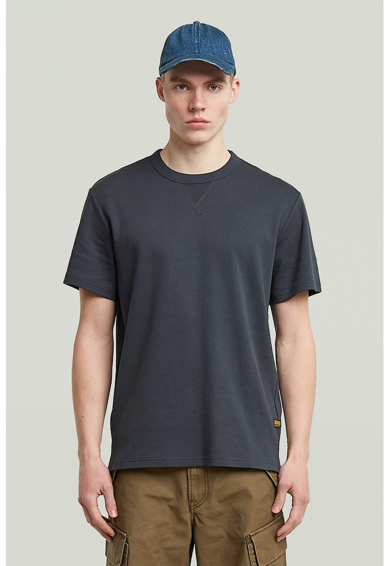 Tricou din bumbac organic Nifous - Gri carbune