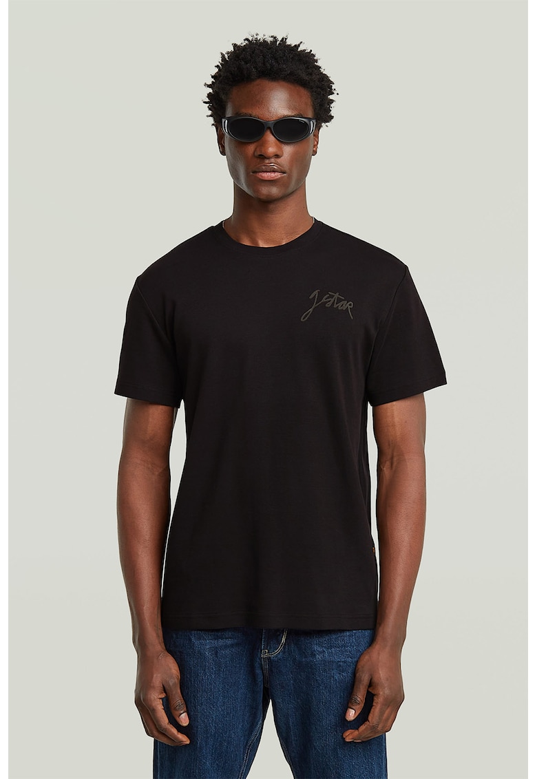 Tricou din bumbac organic cu detaliu logo