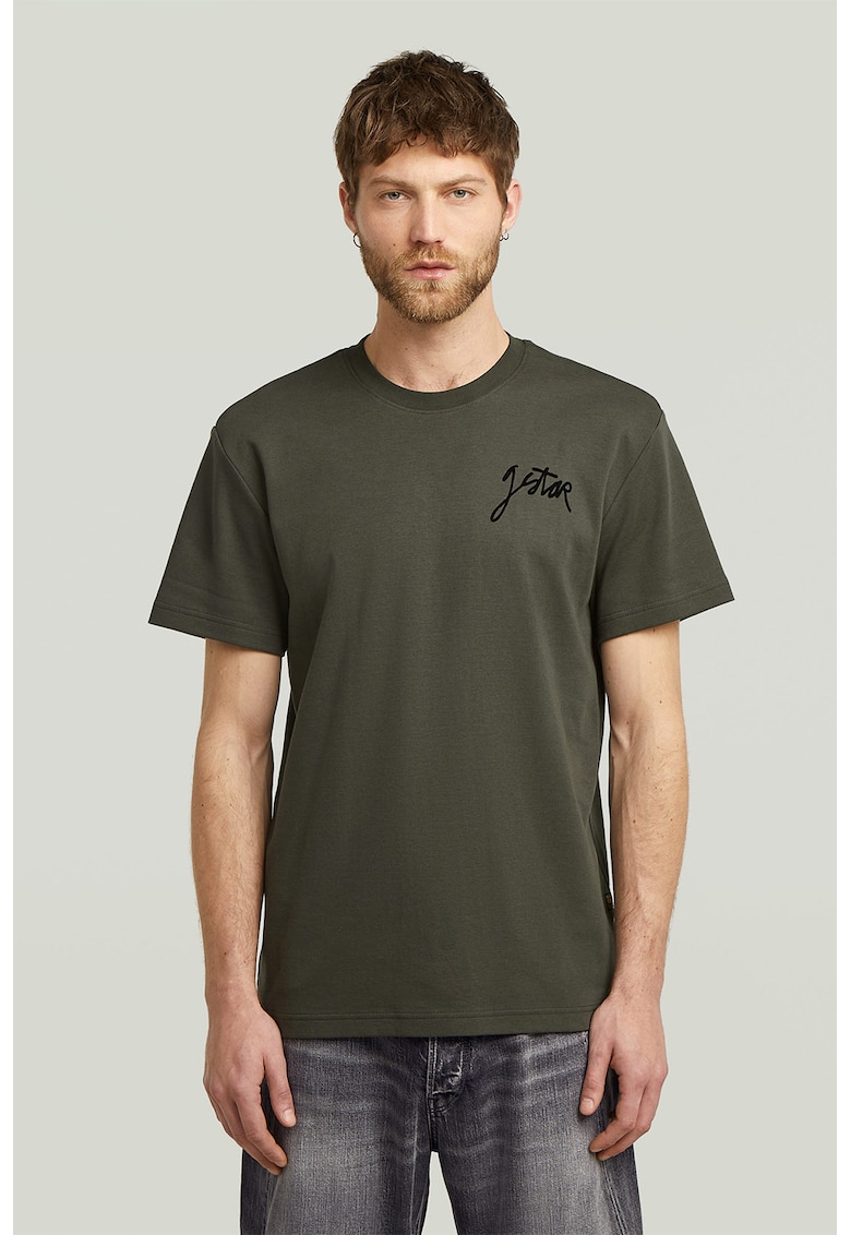 Tricou din bumbac organic cu detaliu logo