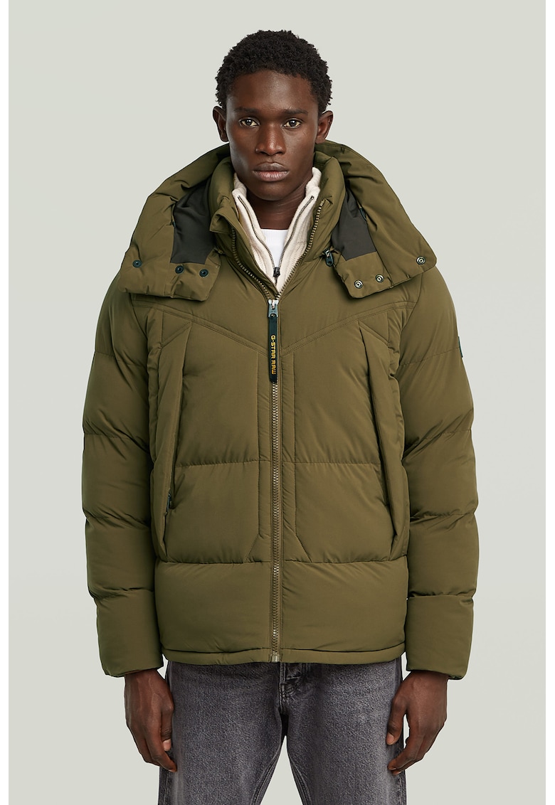 Geaca cu vatelina si gluga Whistler - Verde masliniu