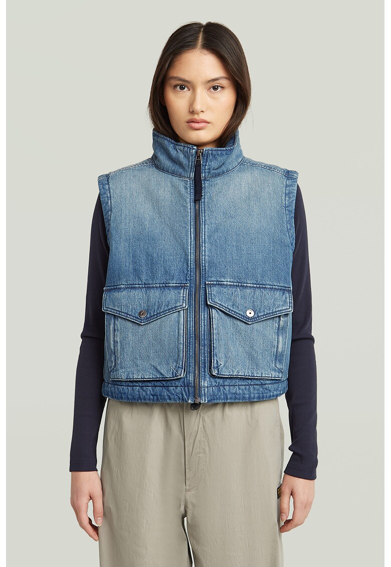 Vesta din denim
