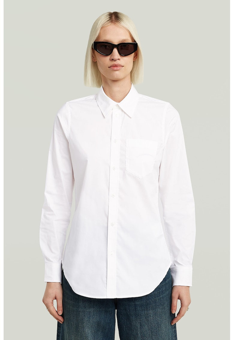 Camasa cu buzunar pe piept