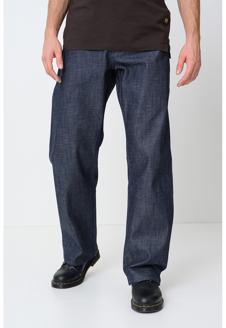 Blugi relaxed fit Deggie - Gri carbune/Gri antracit