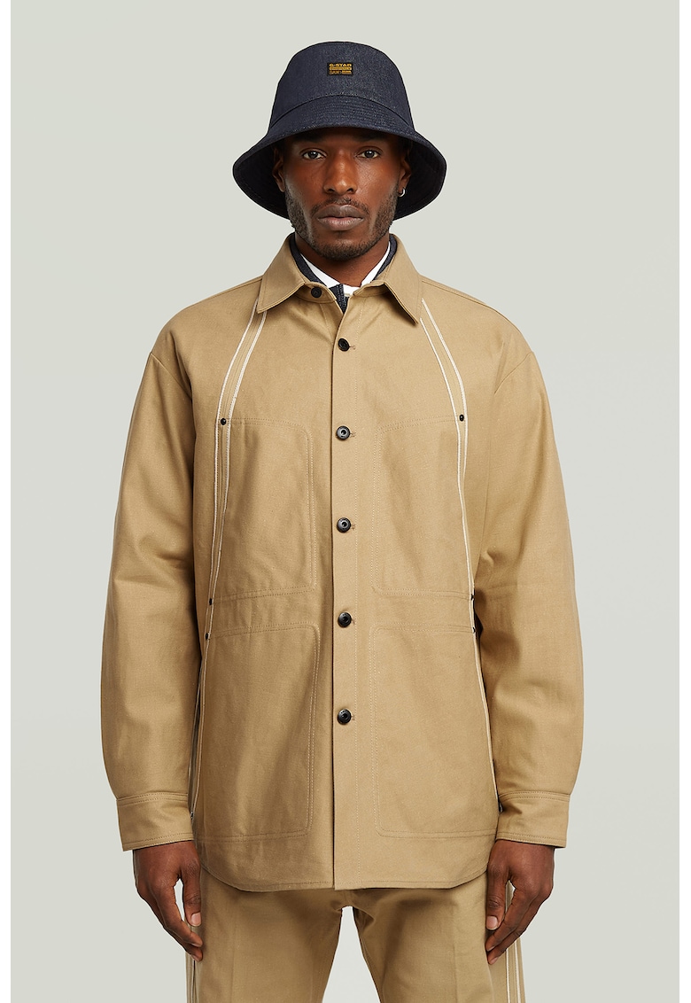 Jacheta-camasa cu maneci cazute