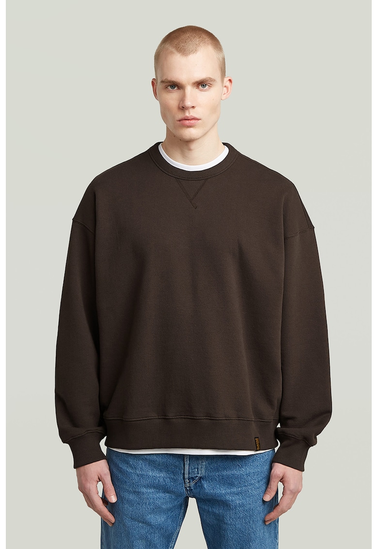 Bluza de trening relaxed fit din bumbac organic