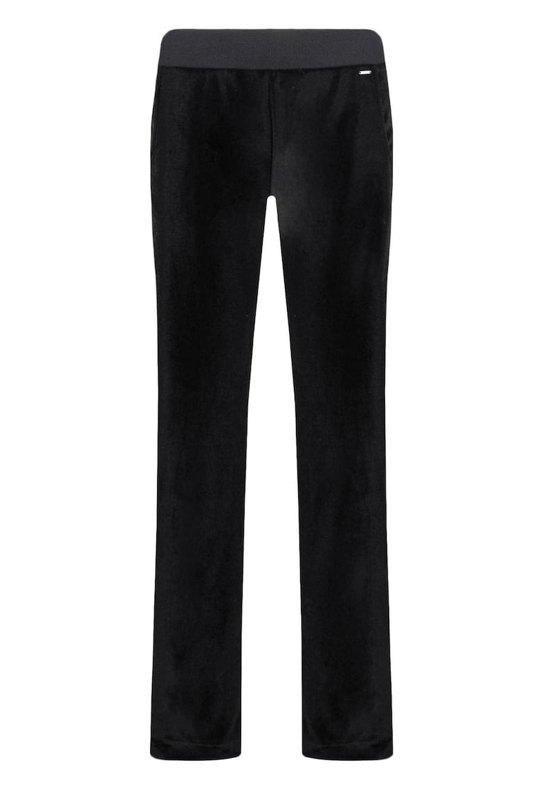 Pantaloni de catifea cu insertii stralucitoare Jakil -