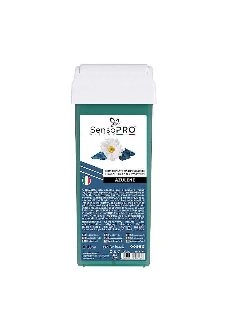 Ceara Epilat Unica Folosinta Rezerva Azulene 100 ml