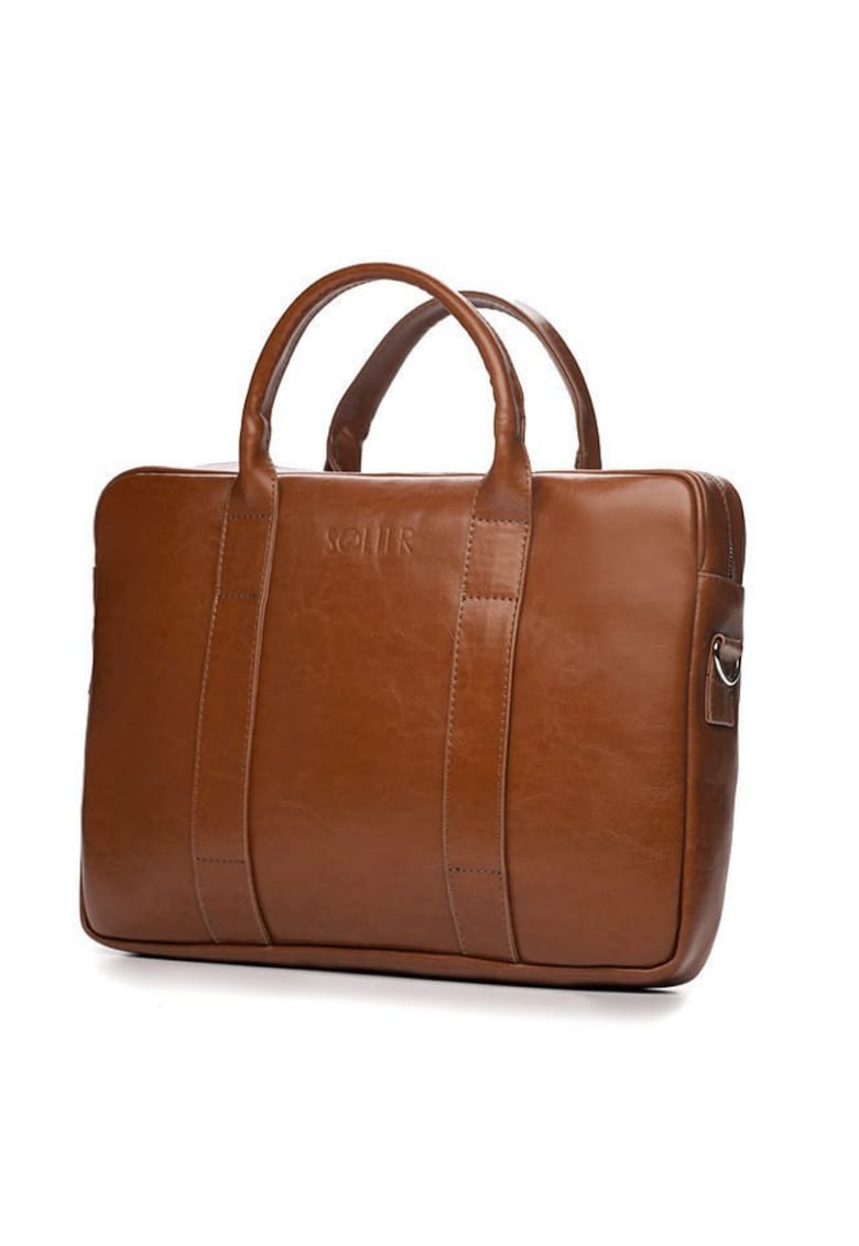 Geanta barbateasca din piele pentru laptop SL20 Edinburgh
