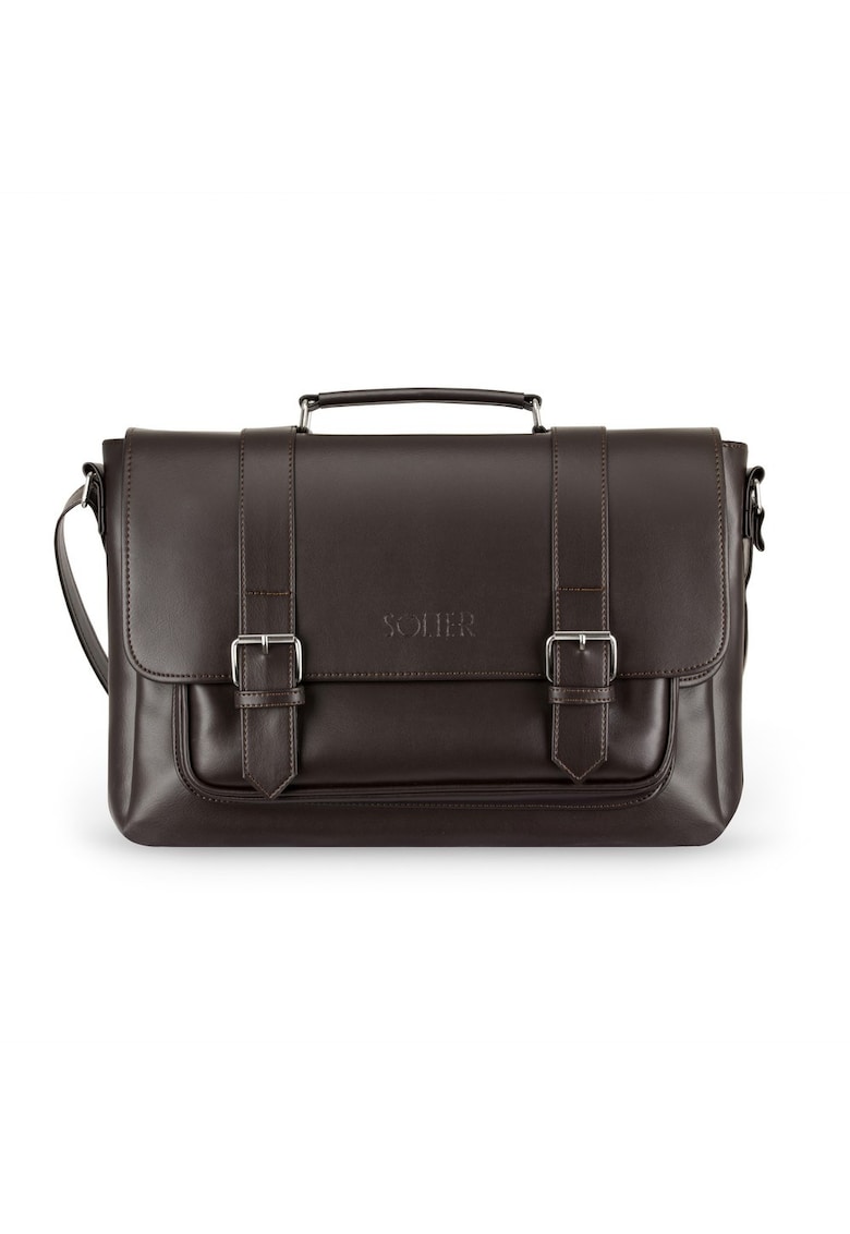 Geanta barbateasca de umar tip messenger cu aspect vintage  S25 Galway