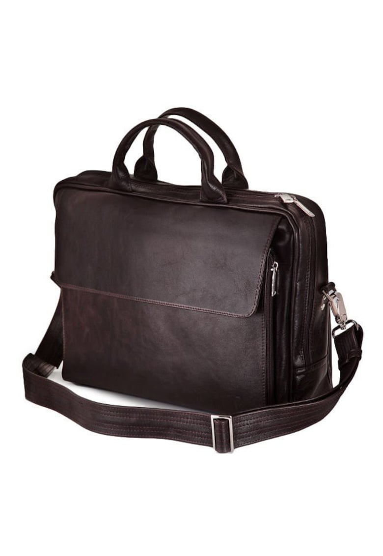 Geanta barbateasca din piele pentru laptop SL30 Rothen Geanta barbateasca din piele pentru laptop SL30 Rothen
