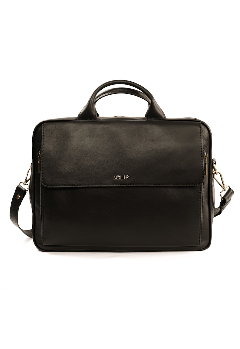 Geanta barbateasca din piele pentru laptop  SL30 Rothen