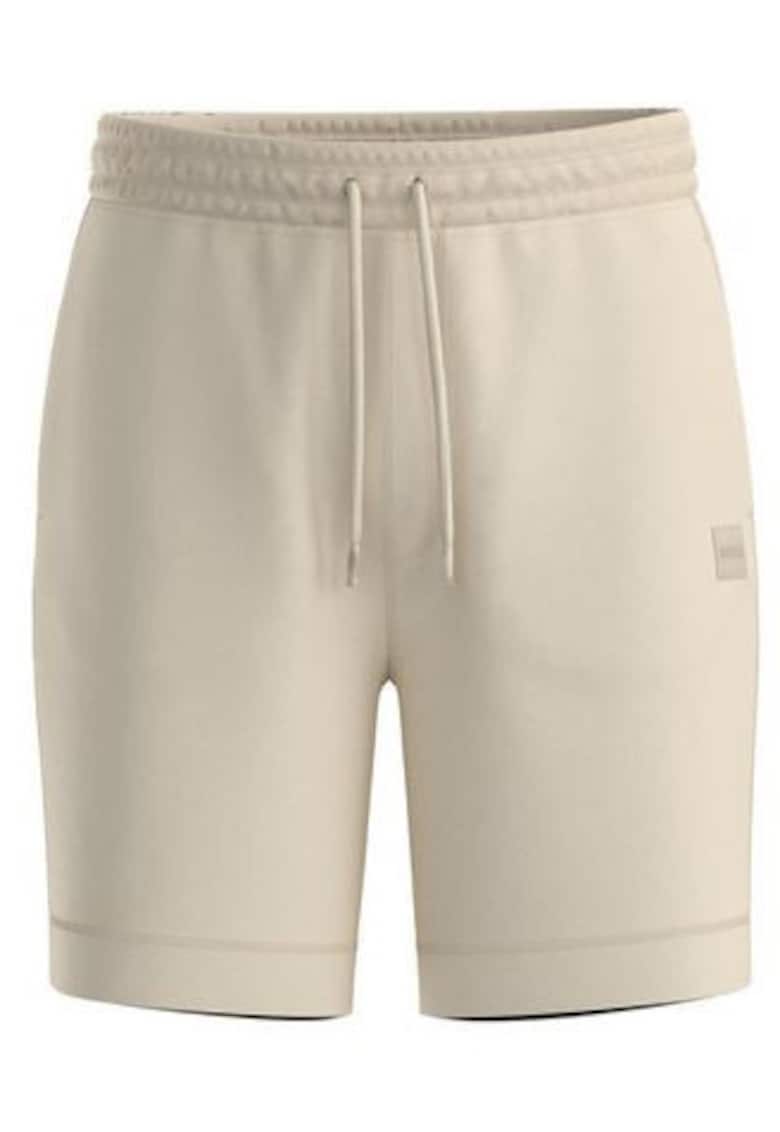 Boss Bermude sport din bumbac - Crem