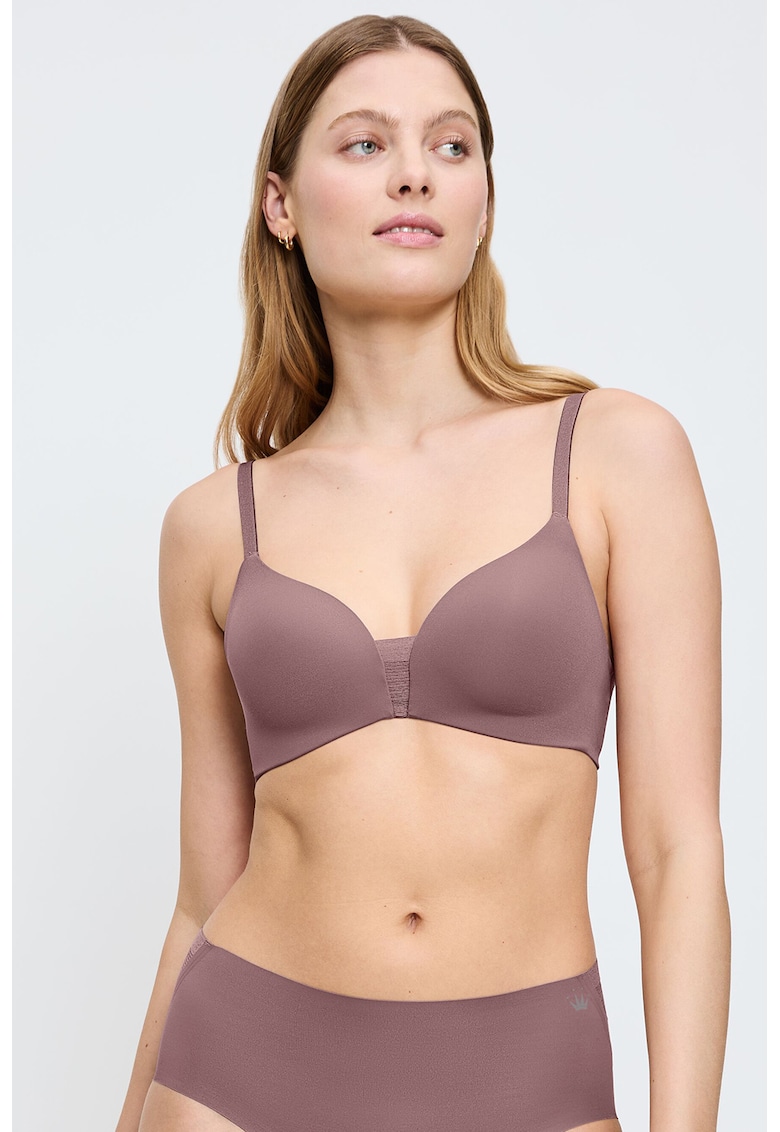 Sutien cu burete Flex Smart - Maro taupe