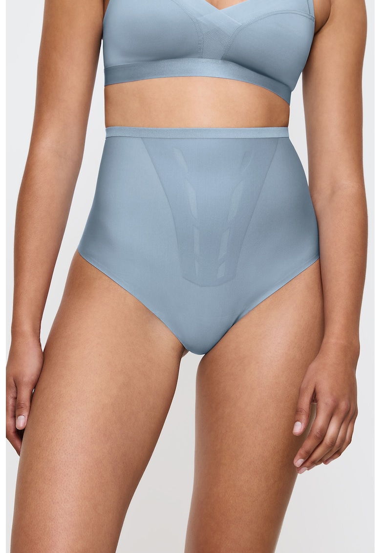 Chiloti tanga modelatori cu talie inalta Shape Smart