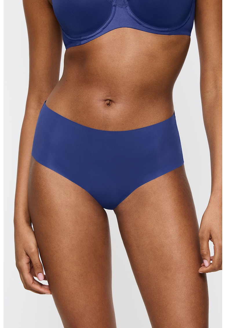 Chiloti cu talie inalta si insertii din dantela