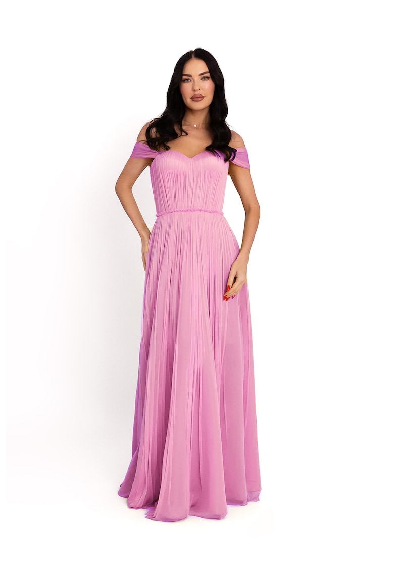 Rochie lunga din matase