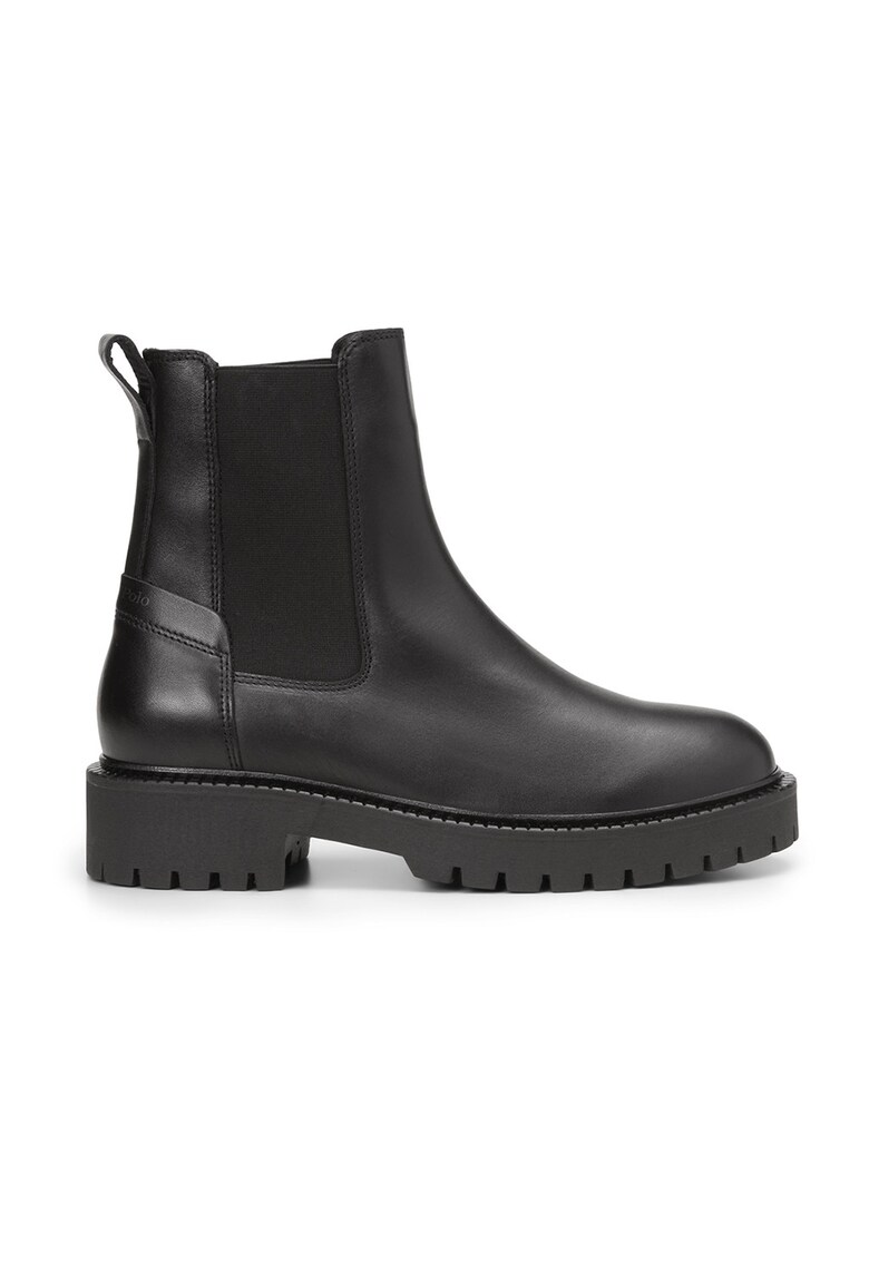 Ghete de piele - Negru