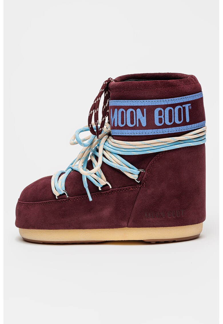 Cizme de iarna din piele intoarsa Icon