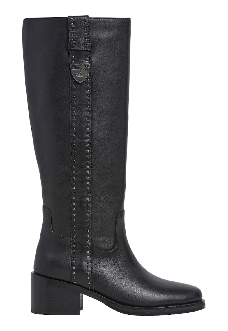 Cizme lungi din piele