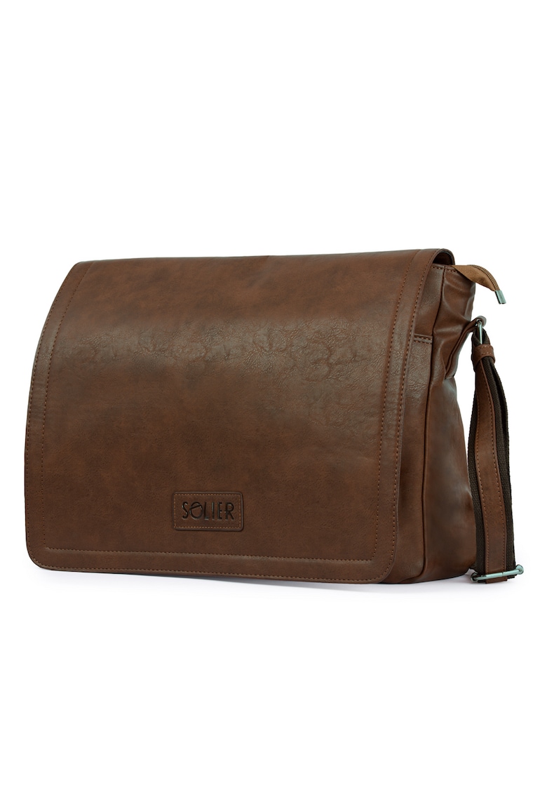 Geanta urbana maro vintage de umar pentru barbati S11