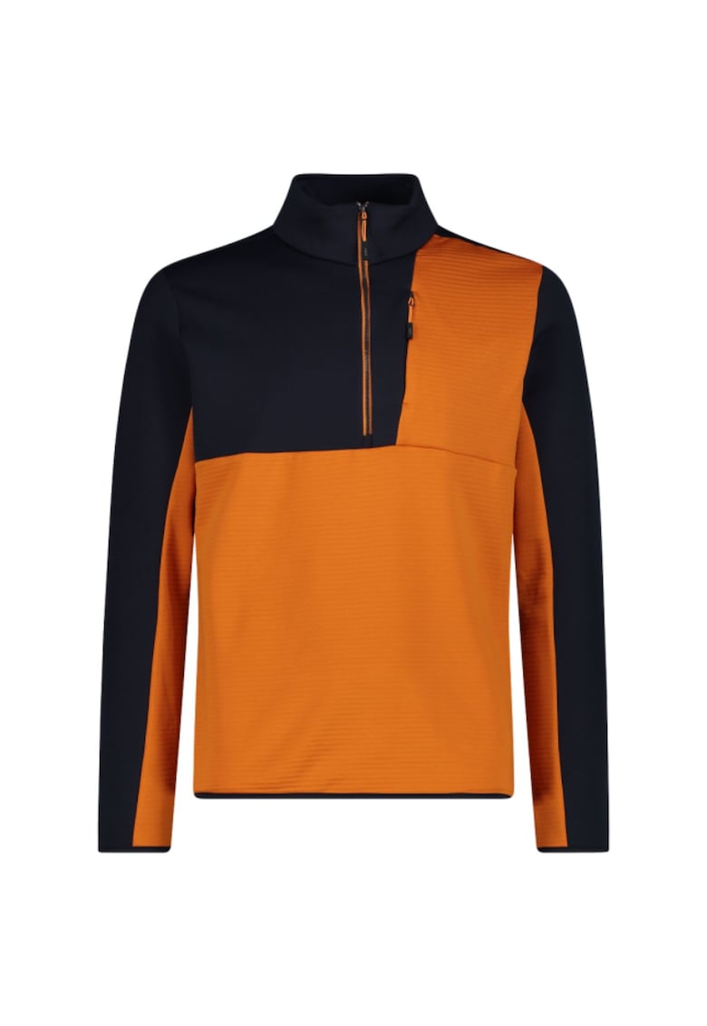 Hanorac fleece barbati 34E4077 Bleumarin/Portocaliu