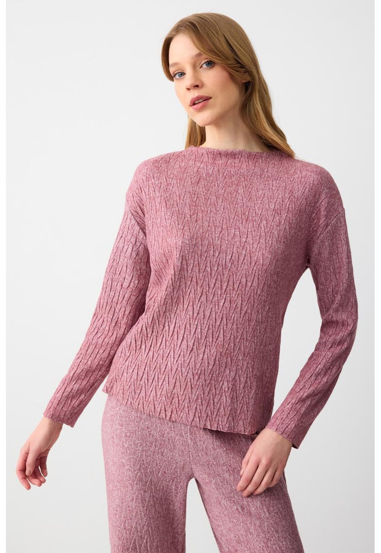 Bluza lejera cu maneci cazute