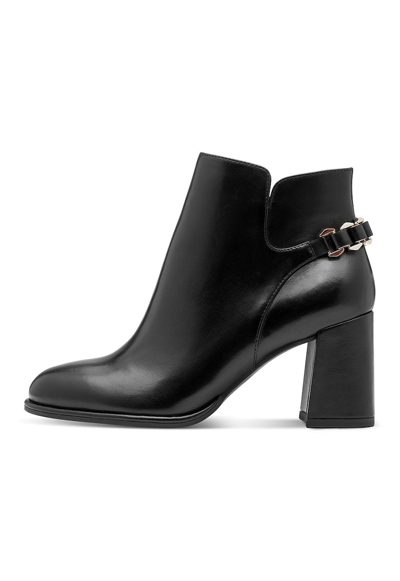 Cizme de piele cu toc