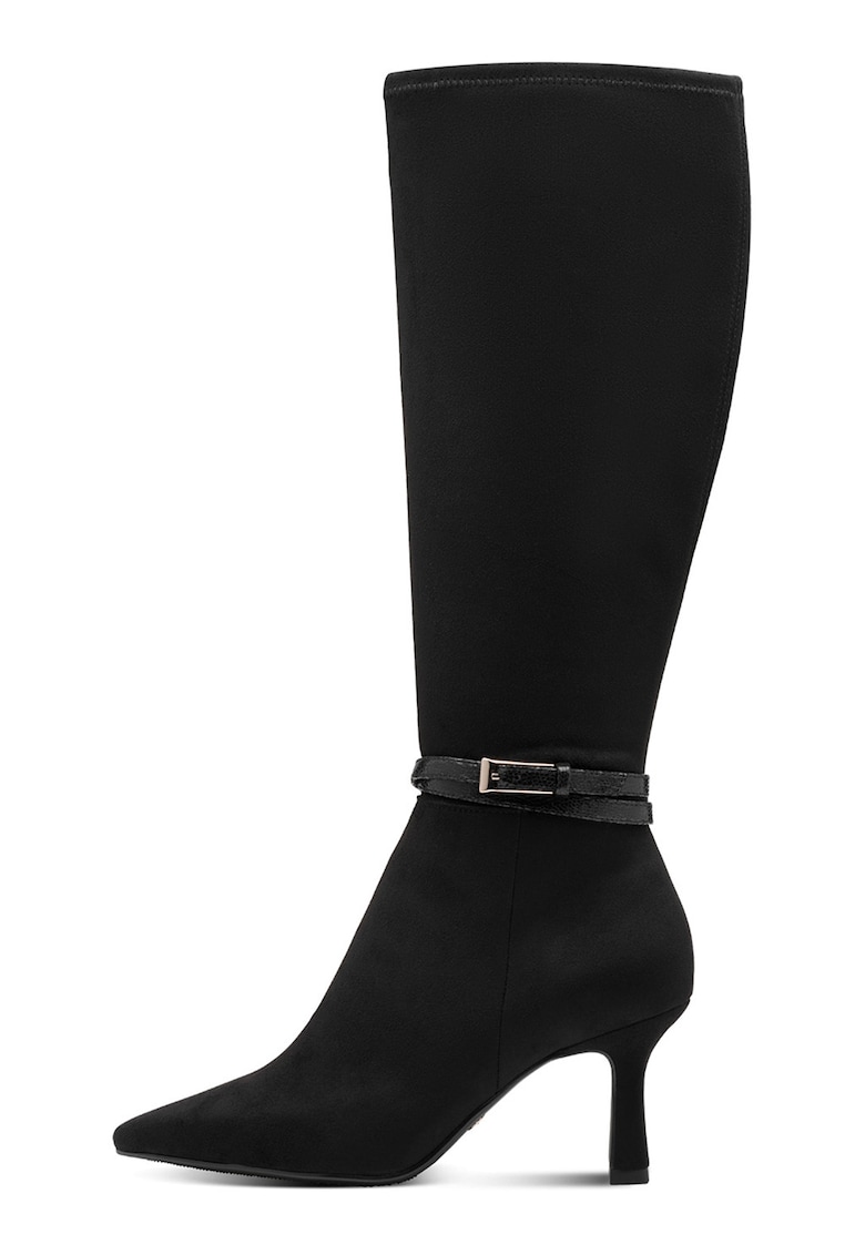 Cizme de piele intoarsa sintetica