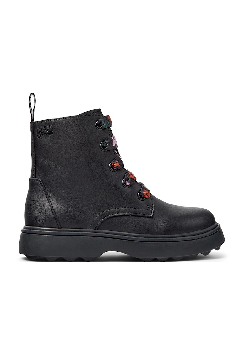 Ghete de piele Norte Twins 479 - Negru/Negru stins