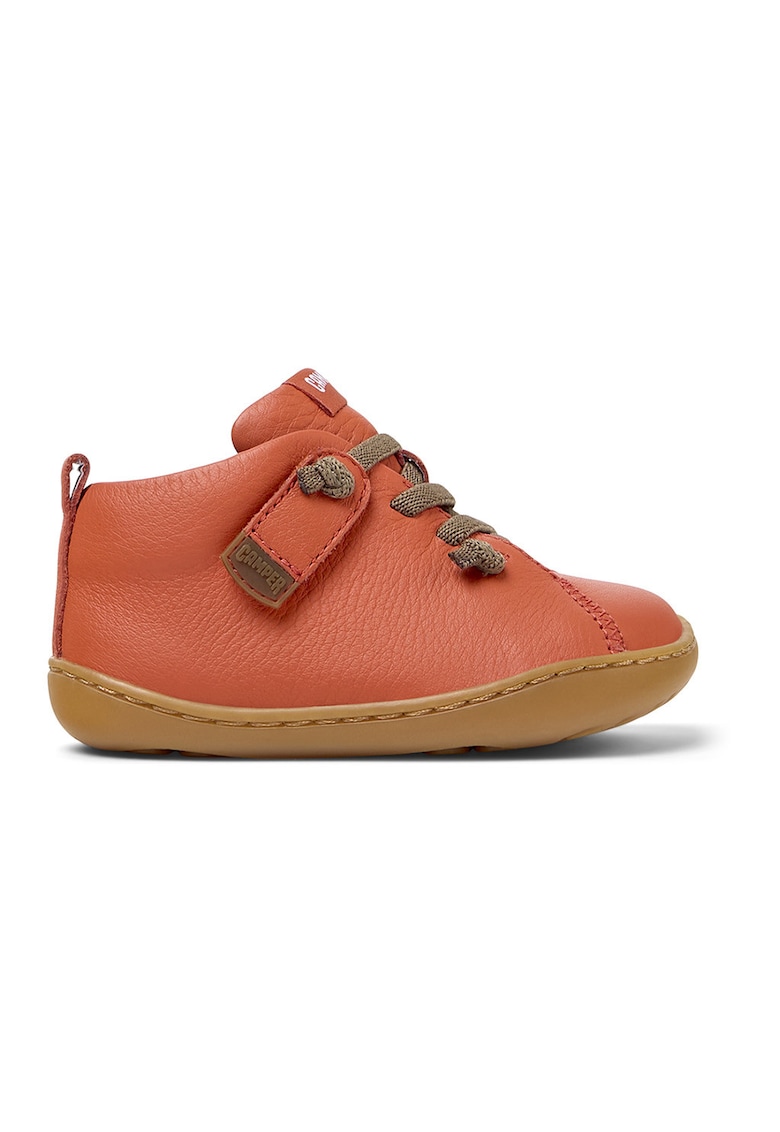 Pantofi casual de piele 8489 Peu Cami - Portocaliu mandarina
