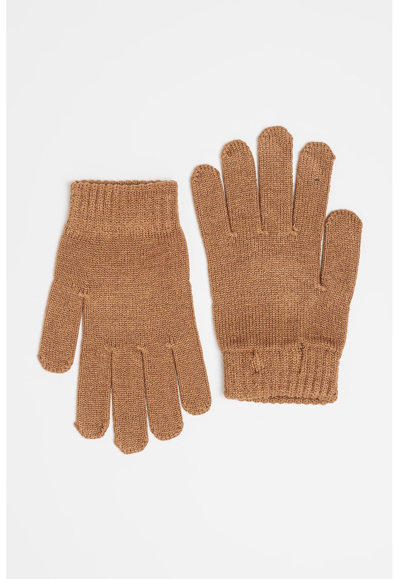 Manusi tricotate cu terminatii striate