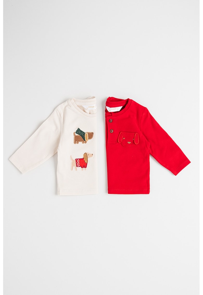 Set de bluze cu model - 2 piese