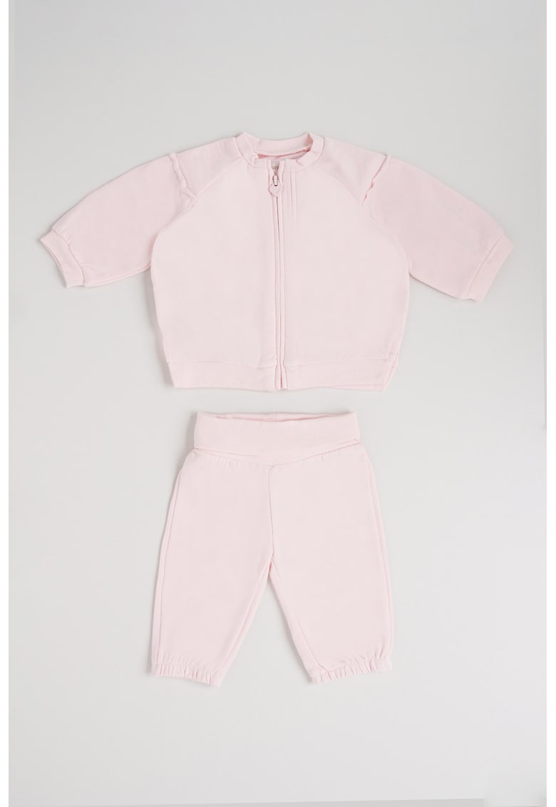 Set de trening cu fermoar - gluga si bluza - 3 piese