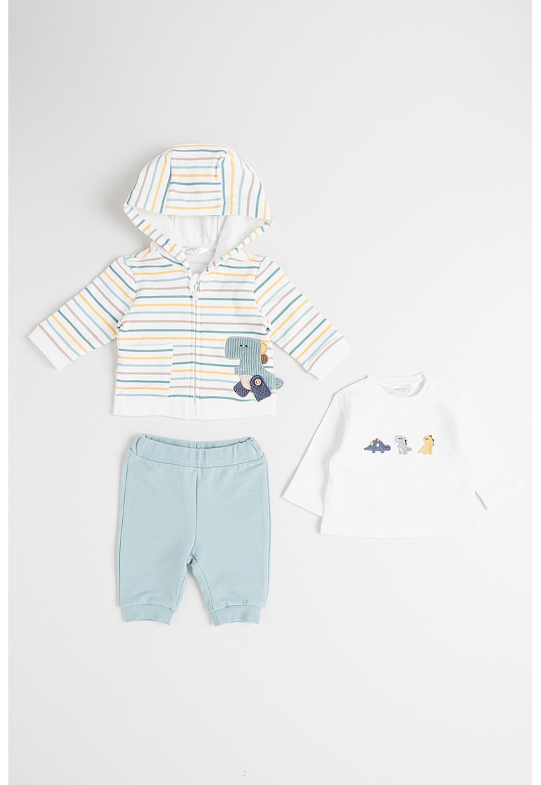 Set de imbracaminte cu gluga - 3 piese