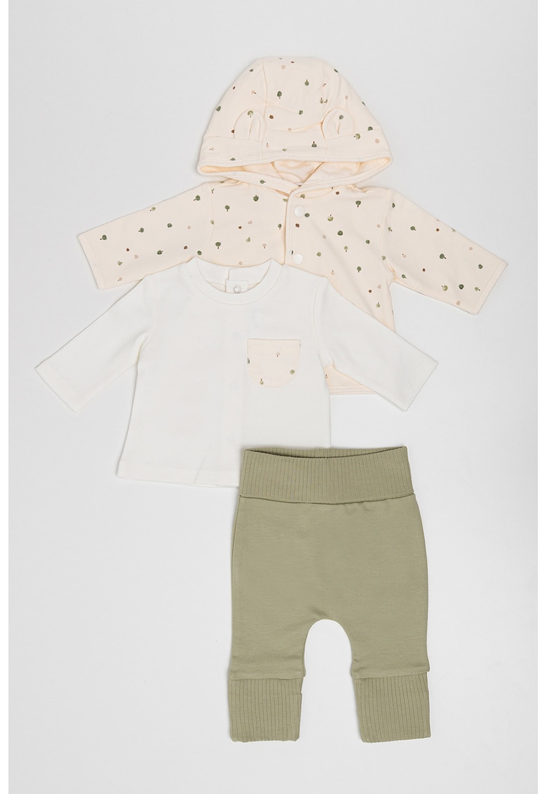 Set de imbracaminte din amestec de bumbac- 3 piese