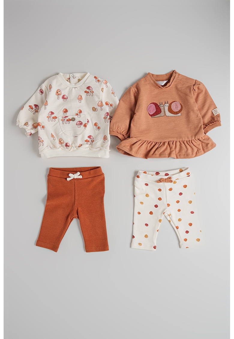 Set de bluza de trening si colanti- 4 piese