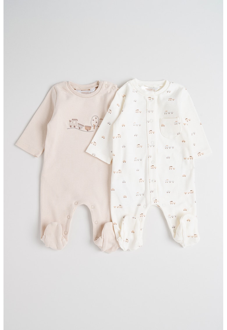 Set de pijama din amestec de bumbac - 2 piese