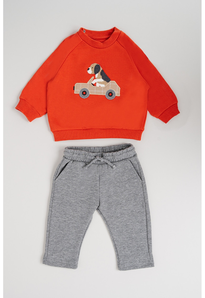 Set de imbracaminte din amestec de bumbac - 3 piese