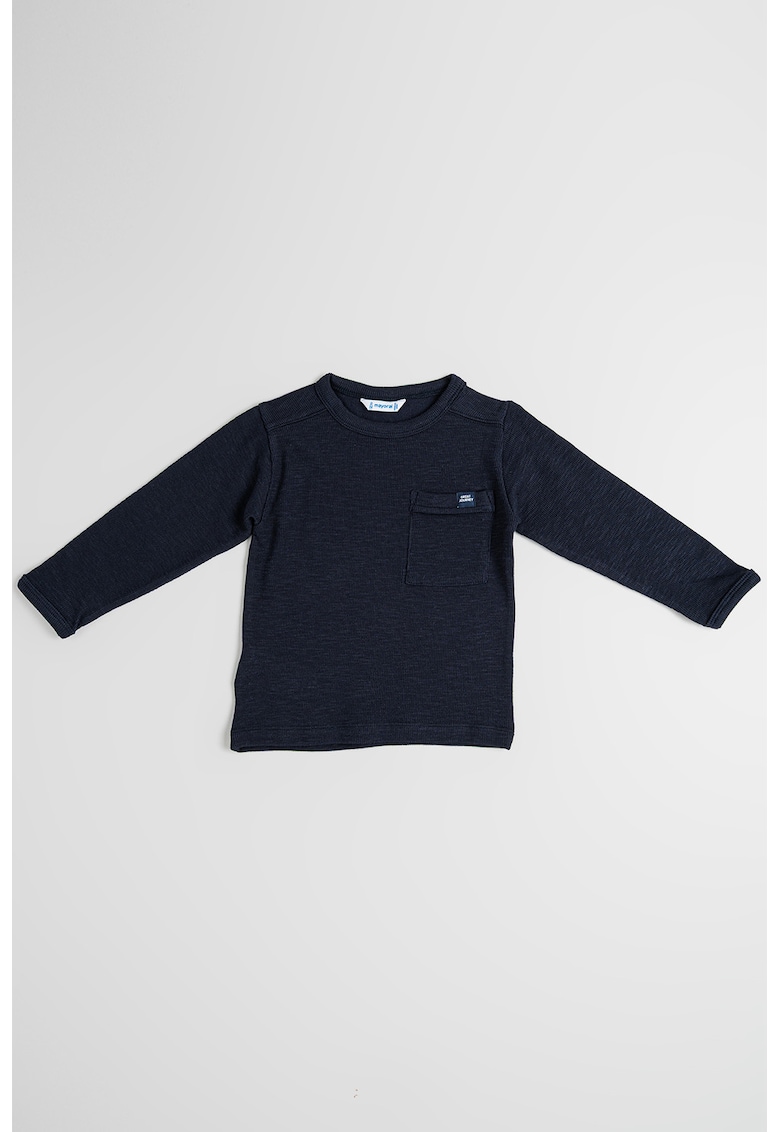 Bluza cu buzunar pe piept