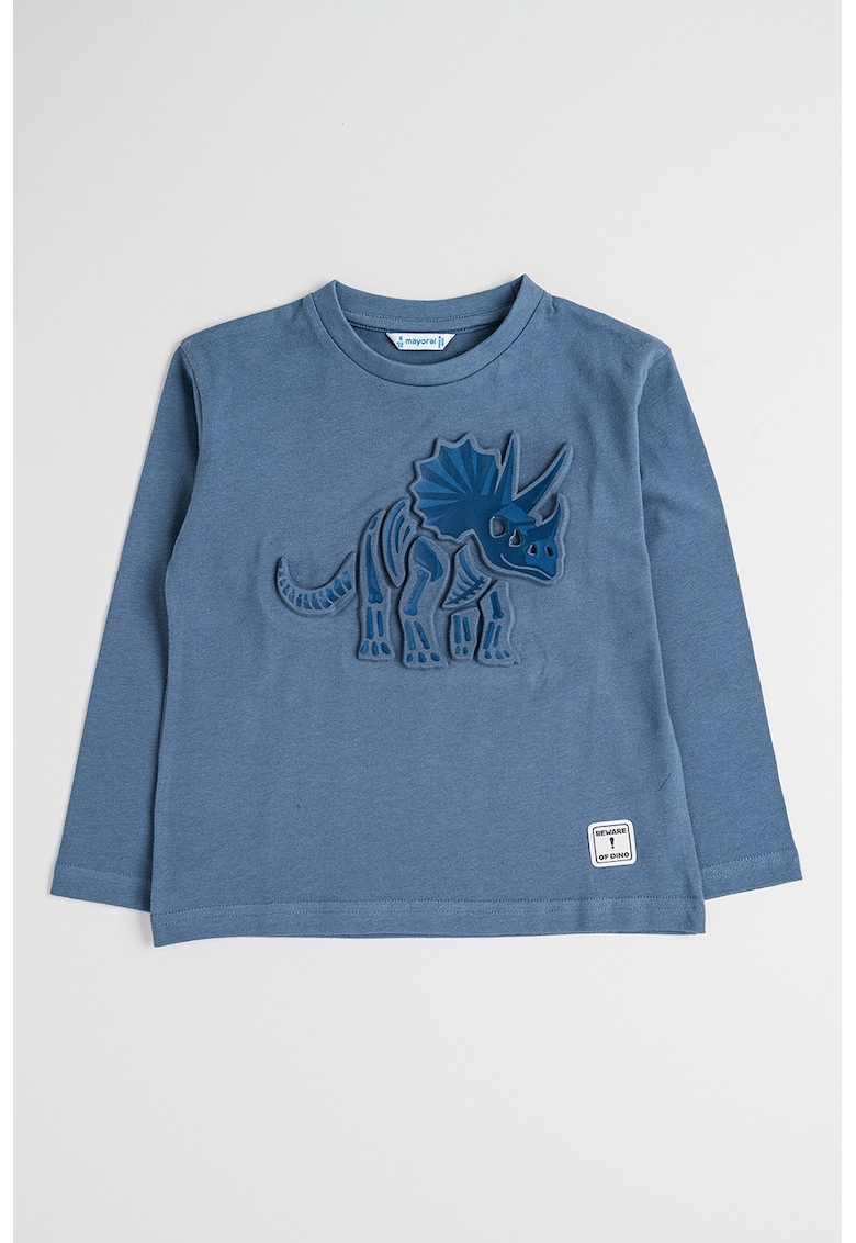 Bluza cu imprimeu grafic - Gri carbune