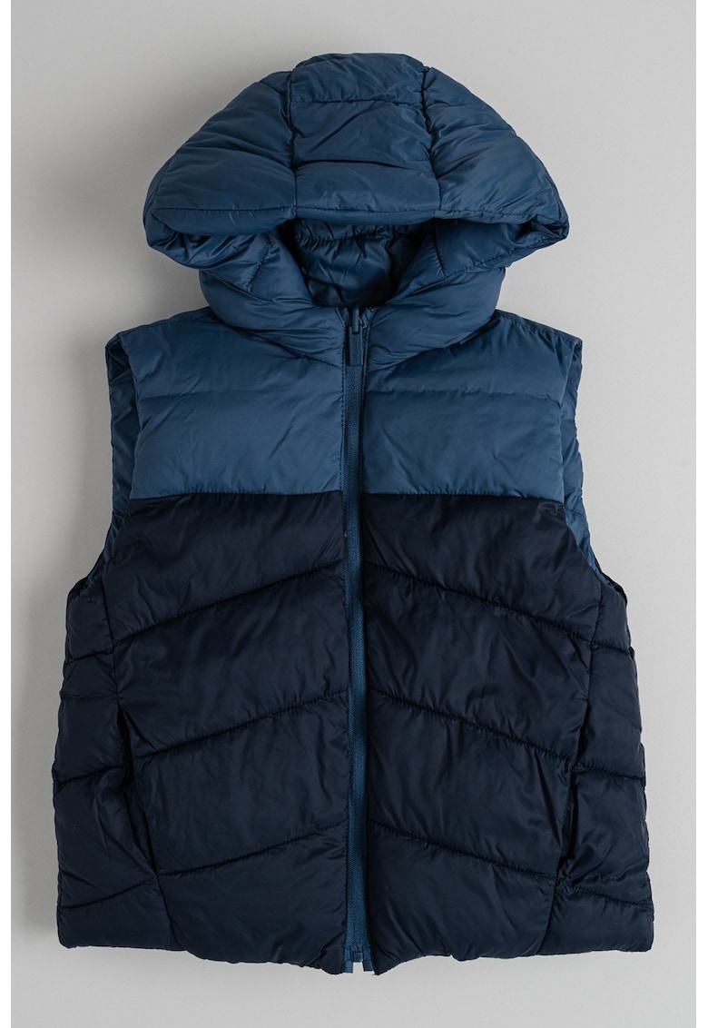 Vesta reversibila cu gluga