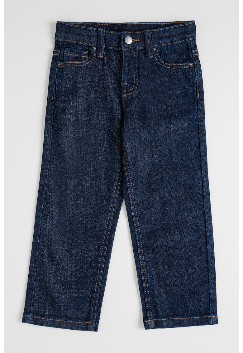 Pantaloni drepti uni cu 5 buzunare