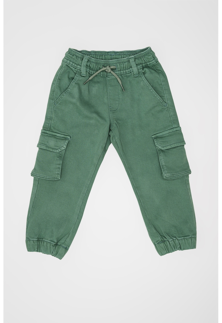 Pantaloni jogger cu model cargo